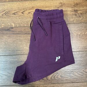 1st Phorm Shorts Women's XS Purple Comfy Athletic 1P Drawstring Casual